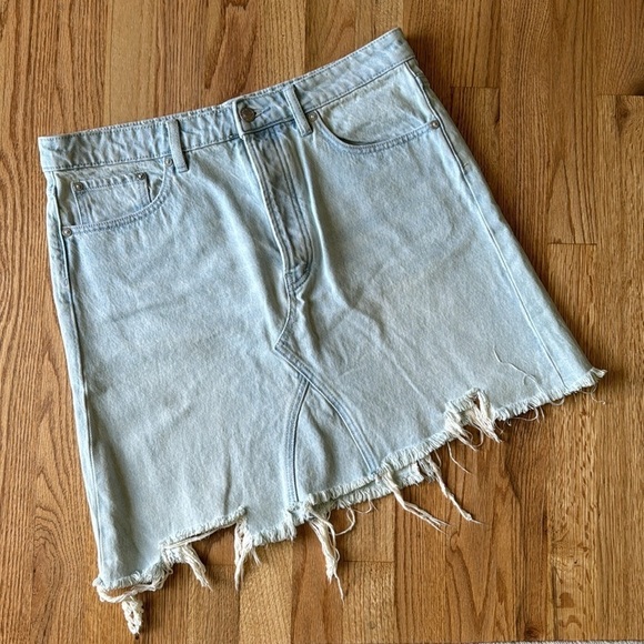 Free people We the free size 31 denim skirt - Picture 1 of 7